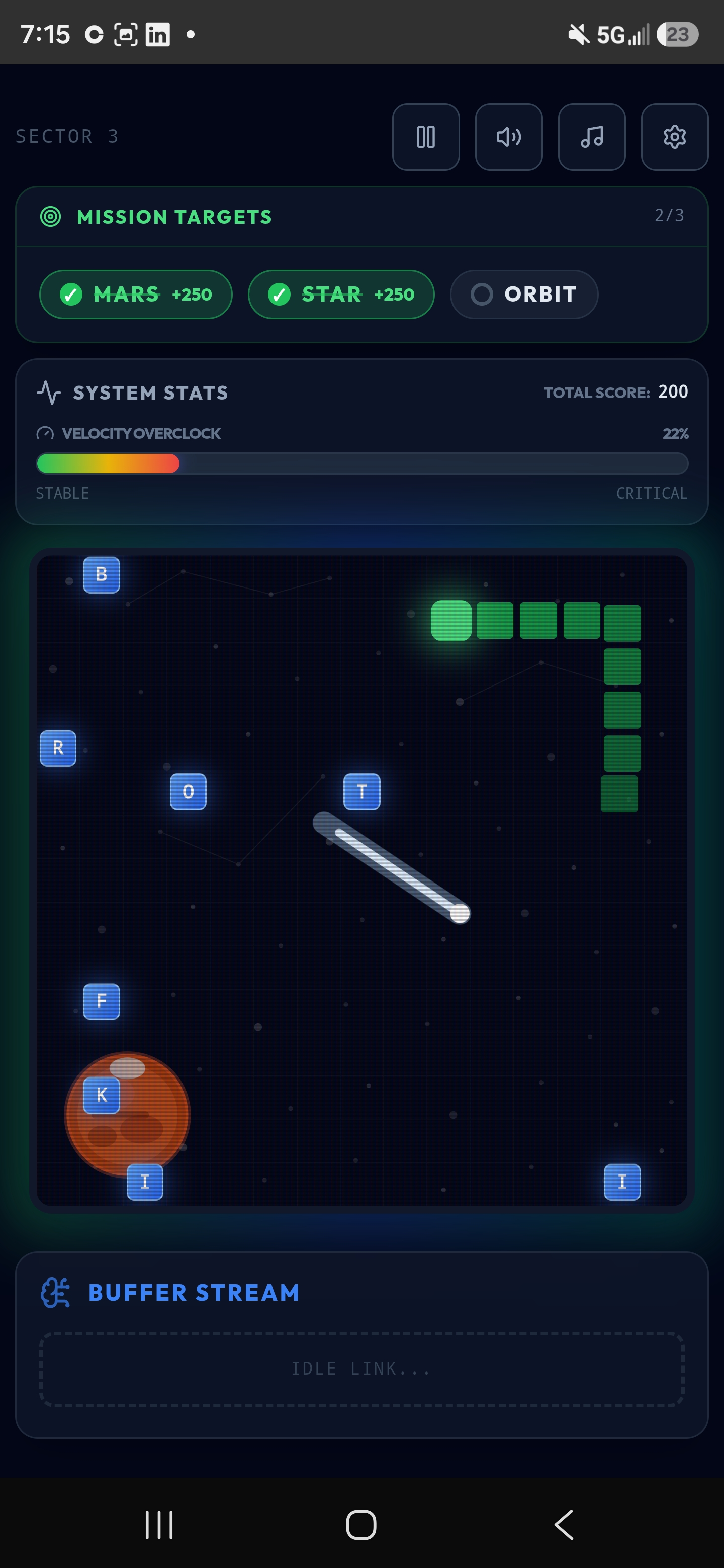 Campaign level gameplay
